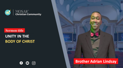 Unity in the Body of Christ