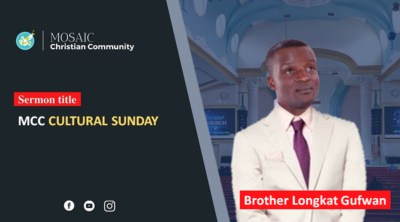 MCC Cultural Sunday